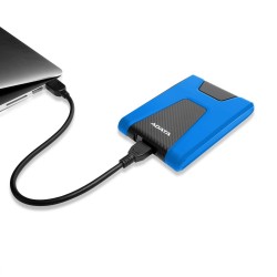 Dysk zewnętrzny HDD ADATA HD650 (1TB 2.5" USB 3.2 niebieski)