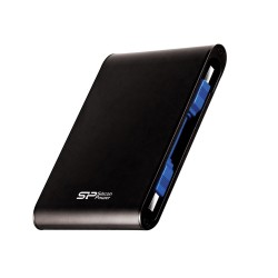 Dysk zewnętrzny HDD Silicon Power Armor A80 (2TB 2.5" USB 3.2 5400 obr/min Black SP020TBPHDA80S3K)