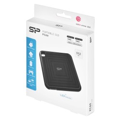 Dysk zewnętrzny SSD Silicon Power PC60 (512GB USB 3.2 Gen 2 SP512GBPSDPC60CK)