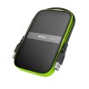 Dysk zewnętrzny HDD Silicon Power Armor A60 (2TB 2.5" USB 3.2 5400 obr/min Green-Black SP020TBPHDA60S3K)