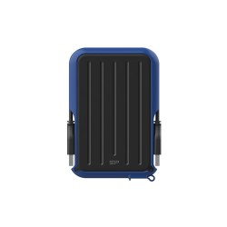 Dysk zewnętrzny HDD Silicon Power Armor A66 (4TB 2,5" USB 3.2 Blue SP040TBPHD66LS3B)