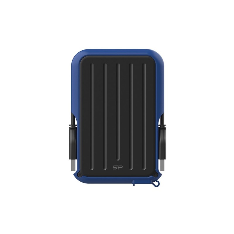 Dysk zewnętrzny HDD Silicon Power Armor A66 (4TB 2,5" USB 3.2 Blue SP040TBPHD66LS3B)