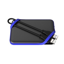 Dysk zewnętrzny HDD Silicon Power A62 Game Drive (1TB 2,5" USB 3.2 5400 obr/min Blue SP010TBPHD62SS3B)