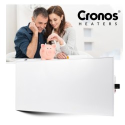 Promiennik podczerwieni Cronos Synthelith Pro CRP-500TWP 500W biały z WiFi i pilotem