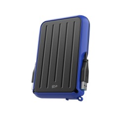 Dysk zewnętrzny HDD Silicon Power Armor A66 (5TB 2,5" USB 3.2 Blue SP050TBPHD66LS3B)