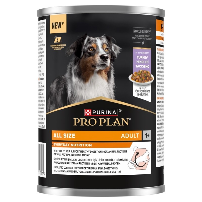 PURINA PRO PLAN ADULT Dog Indyk w galarecie 400gr PURINA PRO PLAN ADULT Dog Indyk w galarecie 400gr