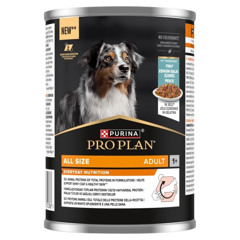 PURINA PRO PLAN ADULT Dog Ryba w galarecie 400gr PURINA PRO PLAN ADULT Dog Ryba w galarecie 400gr