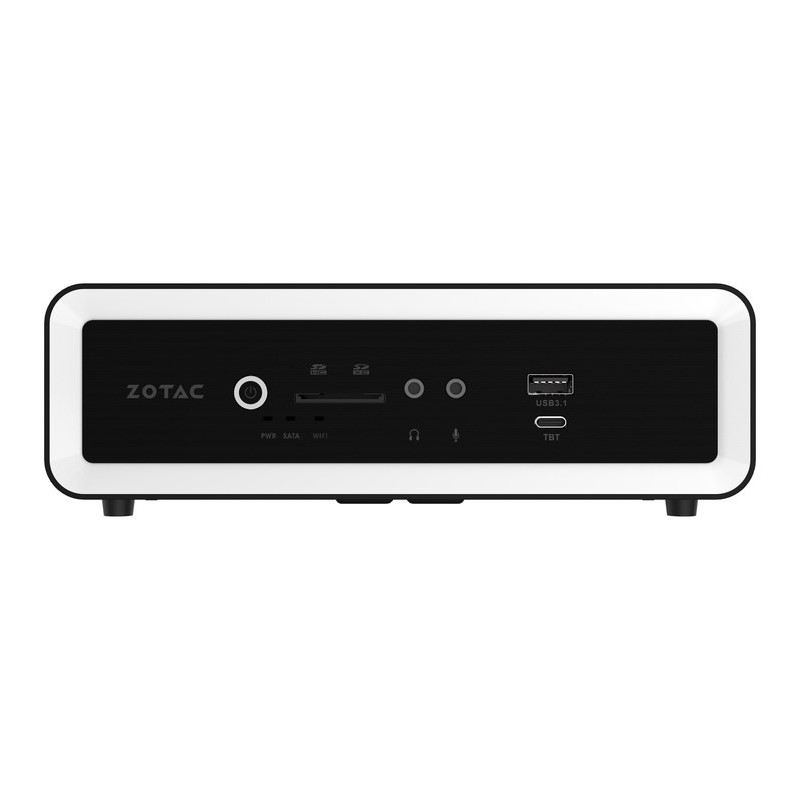 Zotac ZBOX CI629 NANO Wielkość PC 1.8L Czarny, Biały Intel SoC i3-1315U 1,2 GHz