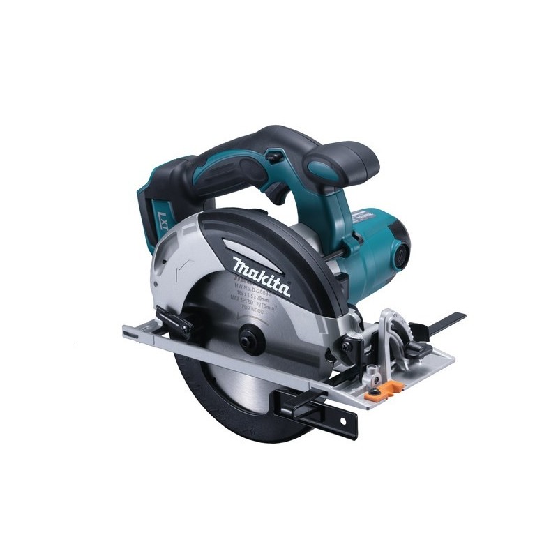 Makita DHS630Z przenośna pilarka tarczowa 16,5 cm Czarny, Niebieski, Srebrny 3100 RPM