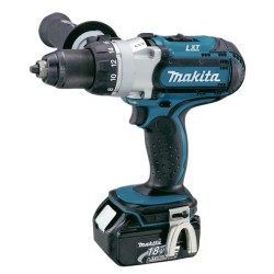 Makita DDF451RTJ wiertło Zamek centralny 2,1 kg Czarny, Niebieski