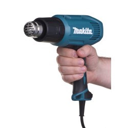 Makita HG6030K opalarka 500 l/min 600 °C 1800 W Czarny, Niebieski