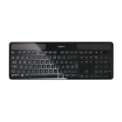 Logitech Wireless Solar Keyboard K750 klawiatura Uniwersalne RF Wireless QWERTZ Niemiecki Czarny