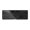 Logitech Wireless Solar Keyboard K750 klawiatura Uniwersalne RF Wireless QWERTZ Niemiecki Czarny