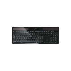 Logitech Wireless Solar Keyboard K750 klawiatura Uniwersalne RF Wireless QWERTZ Niemiecki Czarny