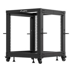 Lanberg OR01-6112-B stojak 12U Stojak wolnostojący Czarny