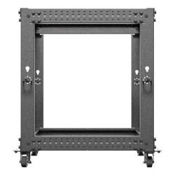 Lanberg OR01-6112-B stojak 12U Stojak wolnostojący Czarny