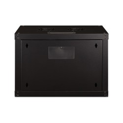 Digitus Szafa sieciowa wisząca Unique 19" 7U rack 600x450, drzwi szyba, czarny, niedzielona, złożona, 100kg