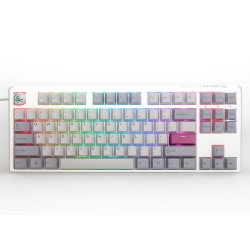 Klawiatura gamingowa Ducky One 3 TKL Gaming USB US English Srebrny