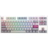 Klawiatura gamingowa Ducky One 3 TKL Gaming USB US English Srebrny