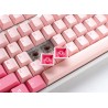 Ducky One 3 TKL Gossamer Pink klawiatura Gaming USB US English Różowy, Biały