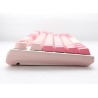 Ducky One 3 TKL Gossamer Pink klawiatura Gaming USB US English Różowy, Biały