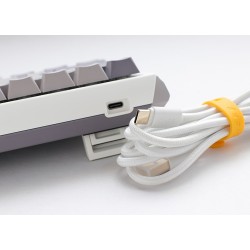 Ducky One 3 Mini Mist Grey klawiatura Gaming USB US English Szary