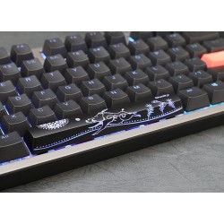 Ducky Shine 7 klawiatura Gaming USB Niemiecki Czarny