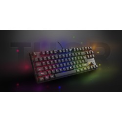 GENESIS NKG-2155 klawiatura Gaming USB QWERTY UK międzynarodowy Czarny