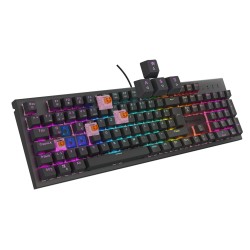 GENESIS NKG-2179 klawiatura Gaming USB QWERTZ Niemiecki Czarny