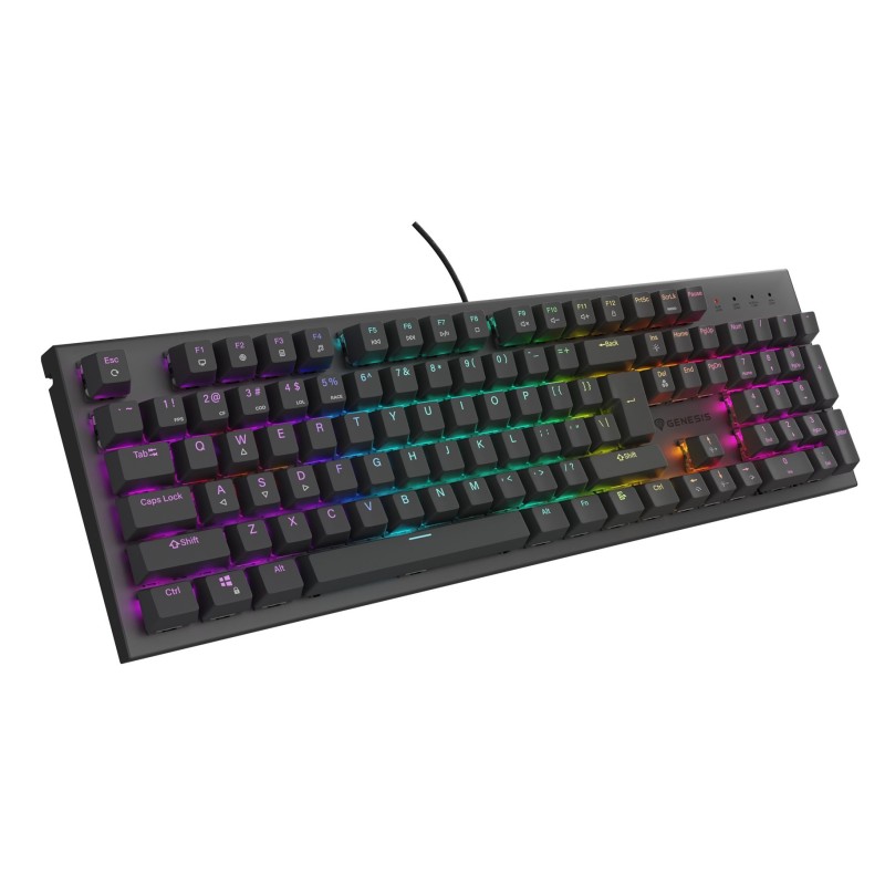 GENESIS Thor 303 klawiatura Gaming USB QWERTY US English Brzoza