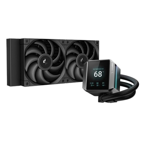 DeepCool MYSTIQUE 240 Procesor Chłodnica cieczy all-in-one 12 cm Czarny 1 szt.