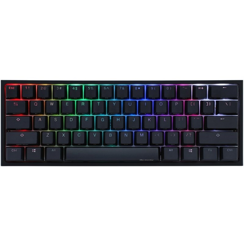 Mini klawiatura gamingowa Ducky One 2 Mini RGB Gaming USB Niemiecki Czarna