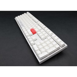 Ducky ONE 2 White Edition klawiatura Uniwersalne USB Niemiecki Biały