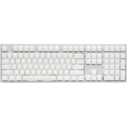 Ducky ONE 2 White Edition klawiatura Uniwersalne USB Niemiecki Biały