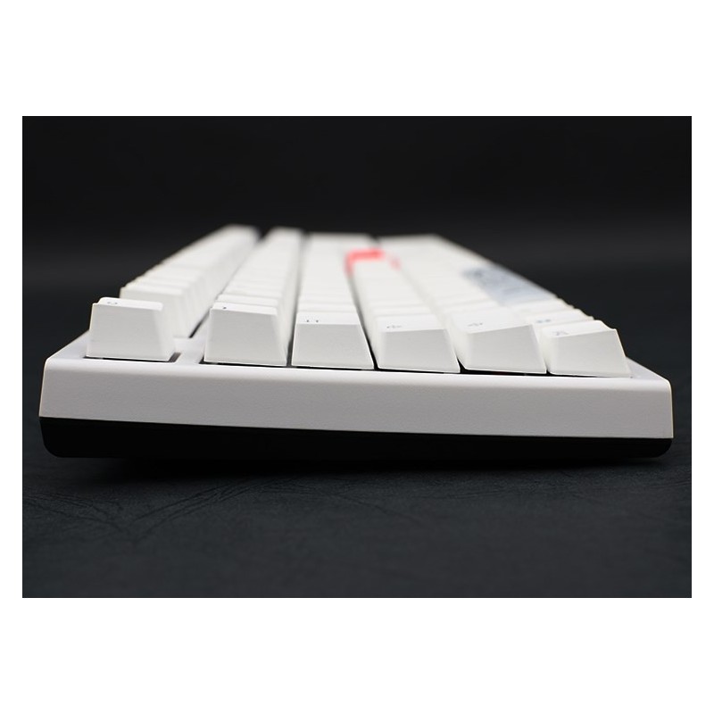 Ducky One 2 White Edition klawiatura Uniwersalne USB Niemiecki Biały