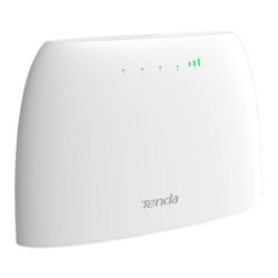 Tenda N300 router bezprzewodowy Fast Ethernet Jedna częstotliwości (2,4 GHz) 4G Biały