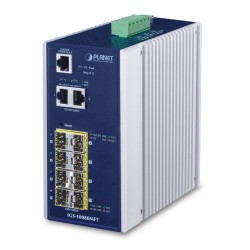 PLANET IGS-10080MFT łącza sieciowe Zarządzany Gigabit Ethernet (10/100/1000) Niebieski, Biały