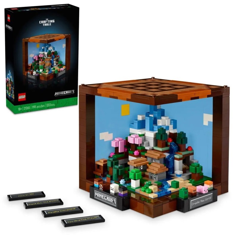 LEGO Minecraft 21265 Stół warsztatowy LEGO Minecraft 21265 Stół warsztatowy
