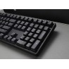 Ducky Origin Phantom Black klawiatura Uniwersalne USB QWERTZ Niemiecki Czarny