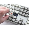 Ducky Origin Vintage klawiatura Uniwersalne USB QWERTZ Niemiecki Szary