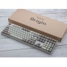 Ducky Origin Vintage klawiatura Uniwersalne USB QWERTZ Niemiecki Szary