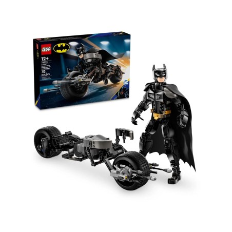 LEGO Super Heroes 76273 Figurka Batmana do zbudowania i batcykl