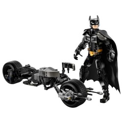 LEGO Super Heroes 76273 Figurka Batmana do zbudowania i batcykl