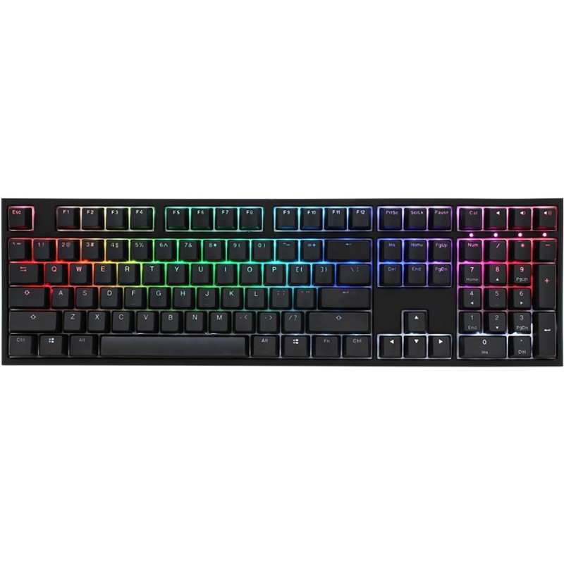 Ducky ONE 2 RGB klawiatura Gaming USB Niemiecki Czarny