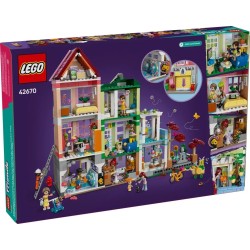 LEGO FRIENDS 42670 Mieszkania i sklepy w mieście Heartlake