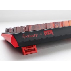 Ducky One 3 SF Doom Limited Edition klawiatura Gaming USB QWERTY British English Wielobarwny