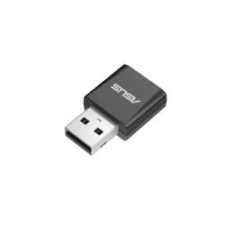 Trójzakresowa karta sieciowa Asus USB-BE92 Nano BE6500 WiFi 7 Nano USB