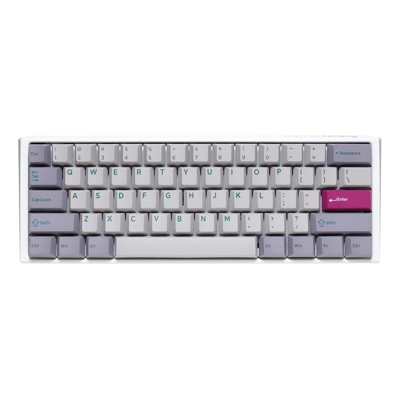 Ducky One 3 Mini Mist Grey klawiatura Gaming USB Niemiecki Szary