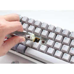 Ducky One 3 Mini Mist Grey klawiatura Gaming USB Niemiecki Szary