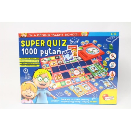Lisciani Im a genius Superquiz1000pytań 19072